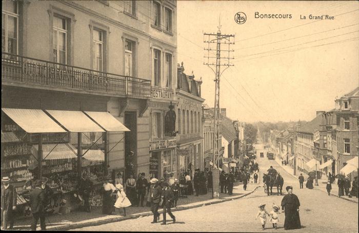 Bonsecours Belgien La Grand Rue