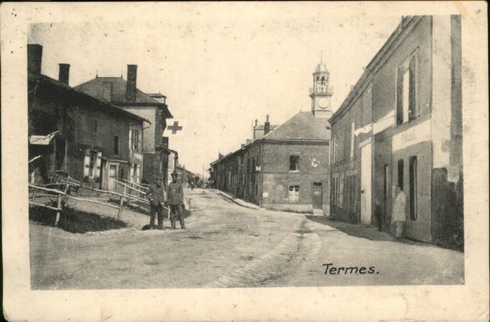 Termes Ardennes Feldpostkarte
