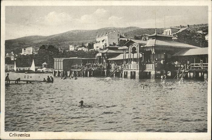 Crikvenica Kroatien Strandbad