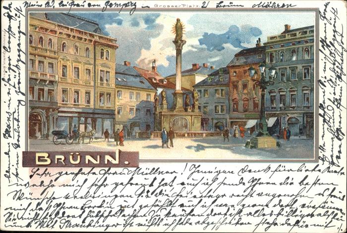 Bruenn Brno Denkmal
Marktplatz
