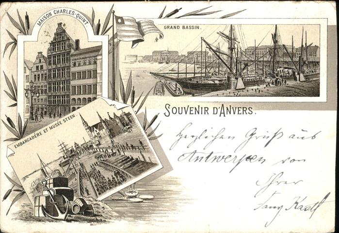 Anvers Antwerpen Grand Bassin
Maison Charles Quint