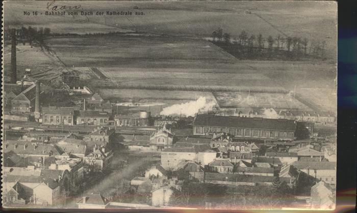 Laon Aisne Bahnhof 
Kathedrale