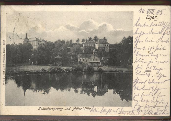 Eger Cheb Tschechien Schustersprung
Adler-Villa