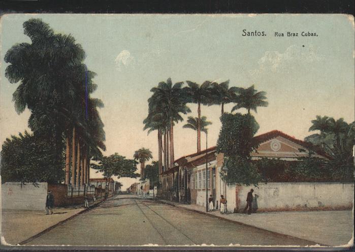 Santos Brazil Rua Braz Cubas