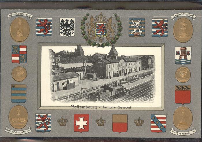 Bettembourg Bahnhof
Prägedruck