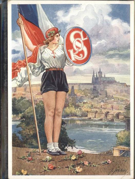 Prag Prahy Prague Teilansicht