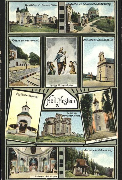 Heilig Hostein Kirche Hotel Kapelle Wasserquelle Ruine