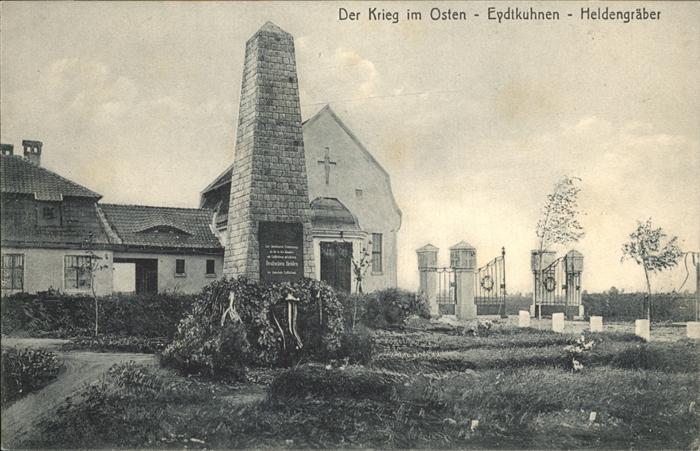 Eydtkuhnen Ostpreussen Heldengräber