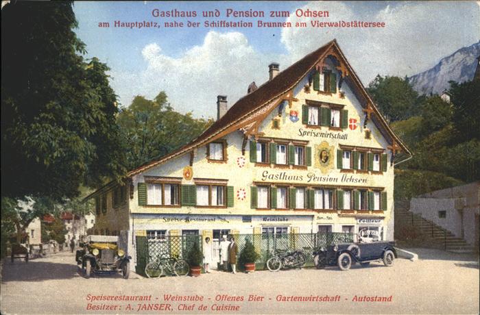 Brunnen SZ Gasthaus Pension Ochsen