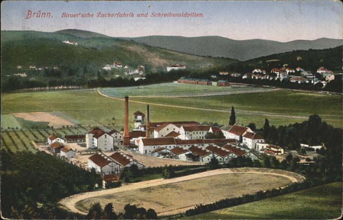 Bruenn Brno Zuckerfabrik Schreibwaldvillen