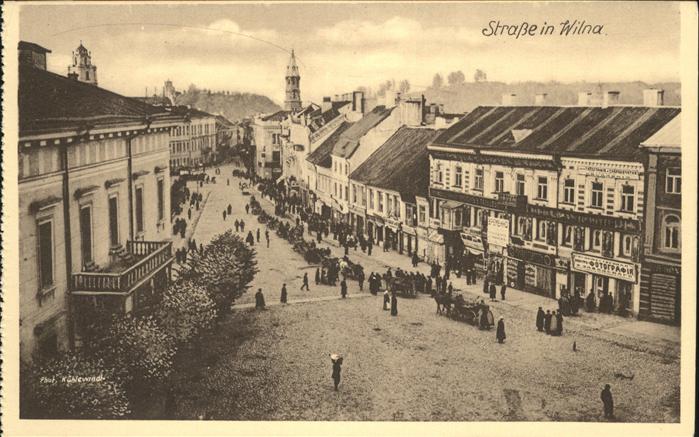 Wilna Wilno Strasse