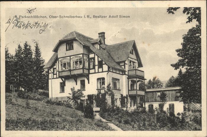 Oberschreiberhau Riesengebirge Parkschlösschen