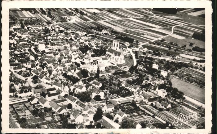 Appoigny Fliegeraufnahme