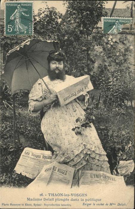 Thaon-les-Vosges Madame Delait plongee dans politique