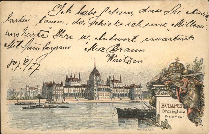 Budapest Parlement Schiff