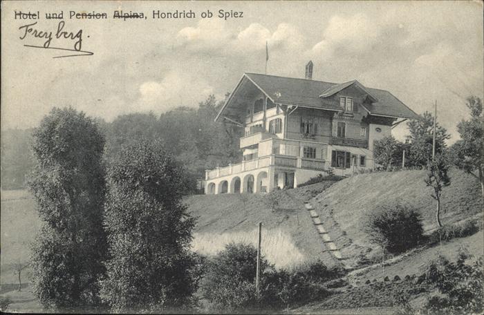 Spiez BE Hotel Pension Alpina