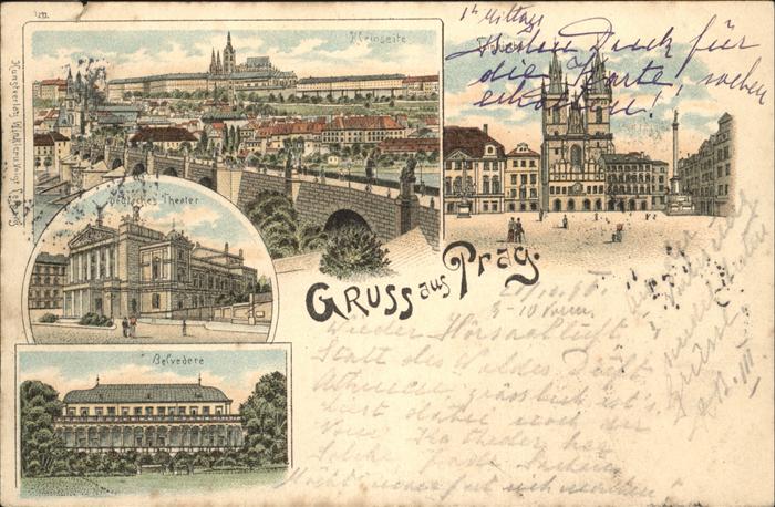 Prag Prahy Prague Theater