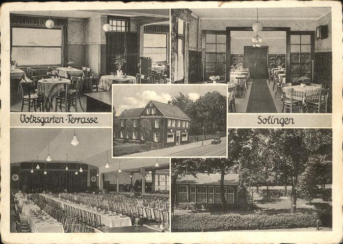 SOLINGEN NRW Volksgarten Terrasse