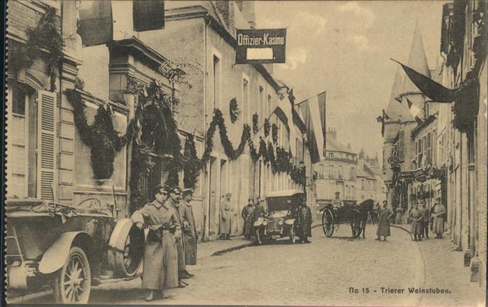 Trier Weinstube Kutsche Offizier Kasino