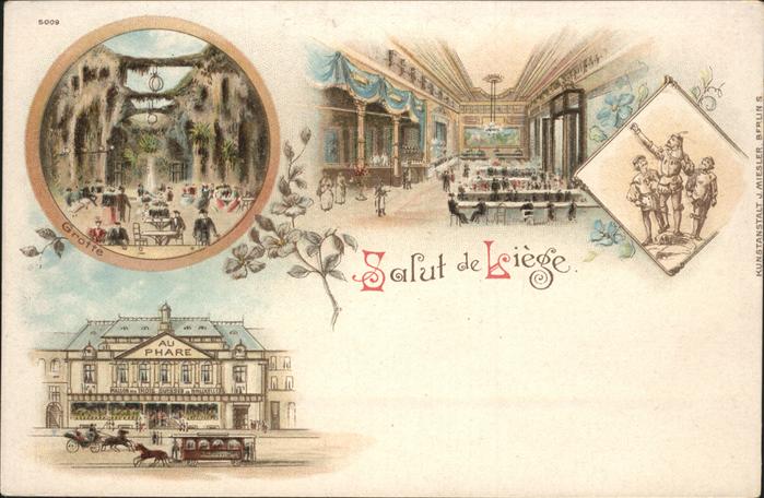 Liege Luettich Grotte Au Phare Kutsche