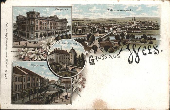 Wels Postgebäude Ringstrasse