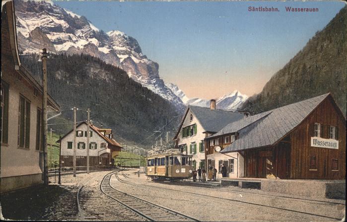 Saentis AR Bahn Wasserauen