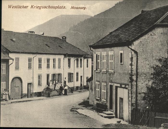 Moussey Saint-Die Westlicher Kriegsschauplatz