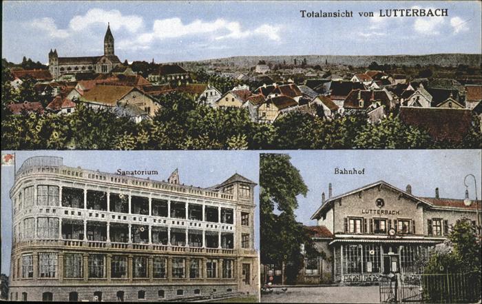 Lutterbach Bahnhof Sanatorium