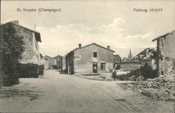 Saint-Souplet Kutsche Feldzug