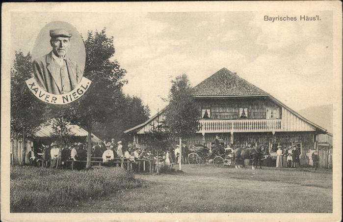 Bischofszell Bayrisches Haeusl Xaver Niegl