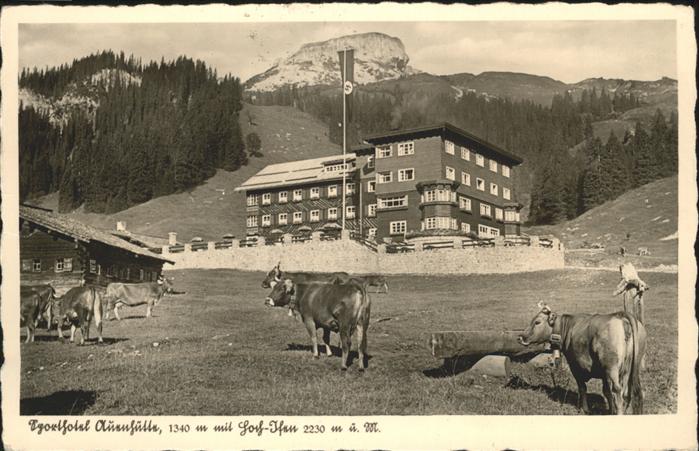 Walsertal Kleinwalsertal Sporthotel Auenhütte Kl. Walsertal