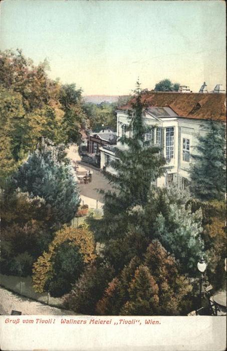 Wien Tivoli Wallners Meierei Tivoli