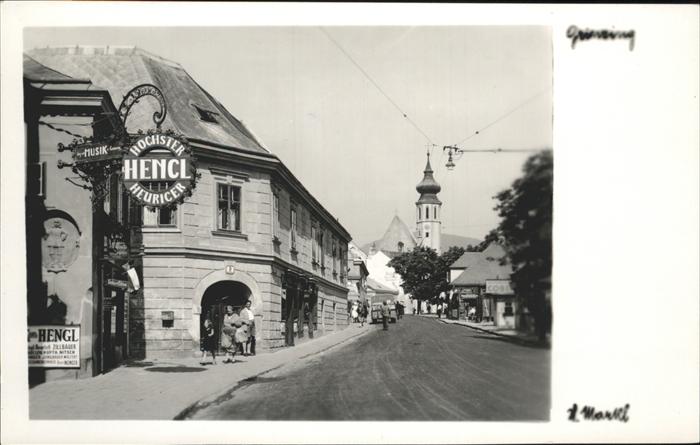Grinzing Wien Gasthaus Musik Hencl