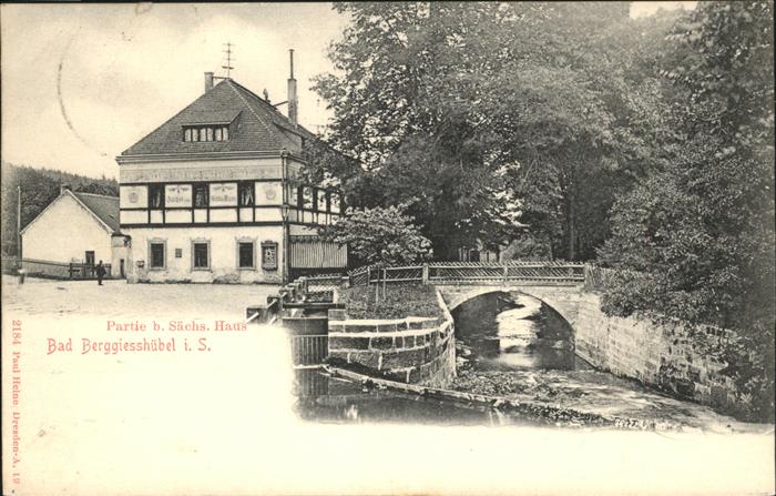 Berggiesshuebel Bad Berggiesshübel Sächsisches Haus
