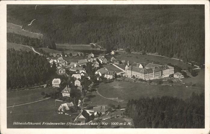 Friedenweiler Höhenluftkurort Auftrag Kreisjugendamte