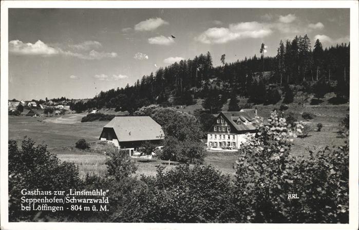 Seppenhofen Schwarzwald Gasthaus zur Linsimühle