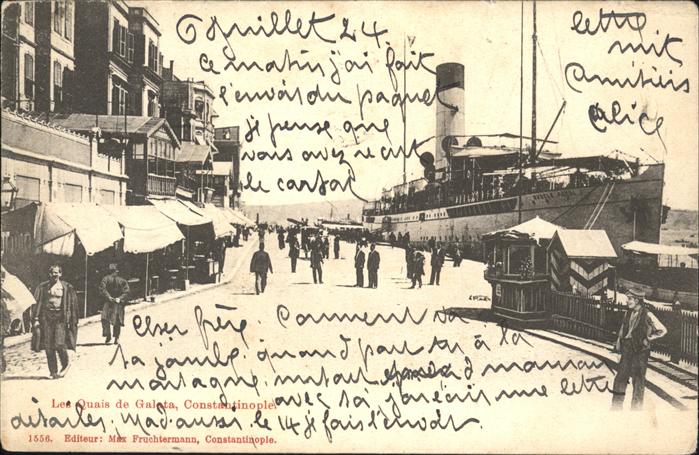 Constantinople Les Quais Hafen