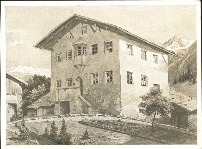 Grins Oesterreich Arlbergbahn Jagdsitz d. Gräfin Maultasc