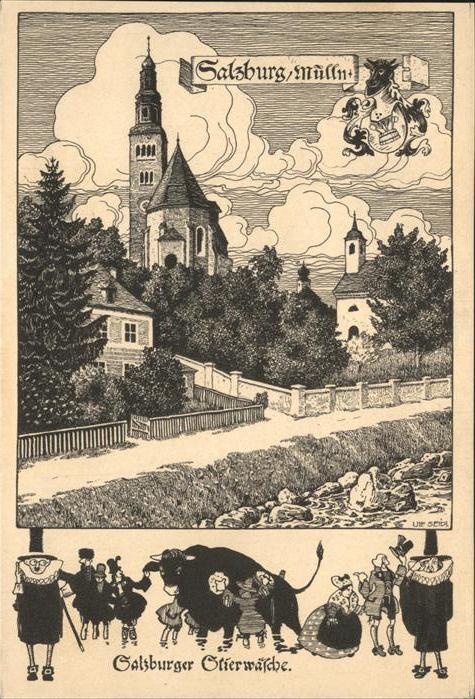 SALZBURG  AT Wappen Stier