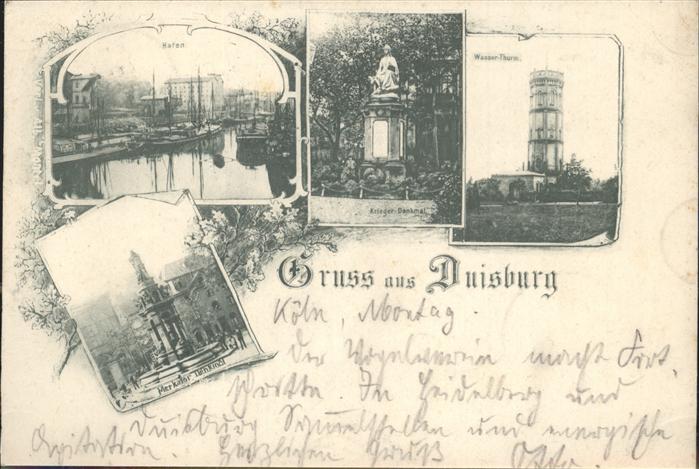 Duisburg Ruhr Krieger Denkmal