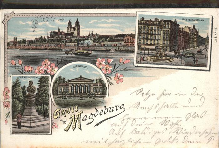 Magdeburg Dom Friesen Denkmal