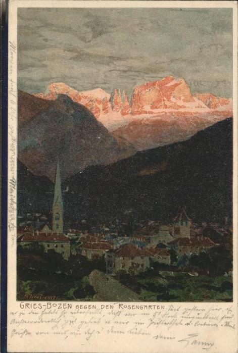 Gries-Quirein Bozen Rosengarten