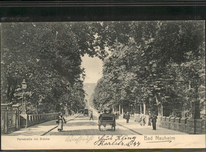 Bad Nauheim Parkstrasse Brücke