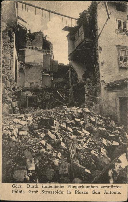 Goerz Gorizia Palais Graf Strassoldo in Piazza San An