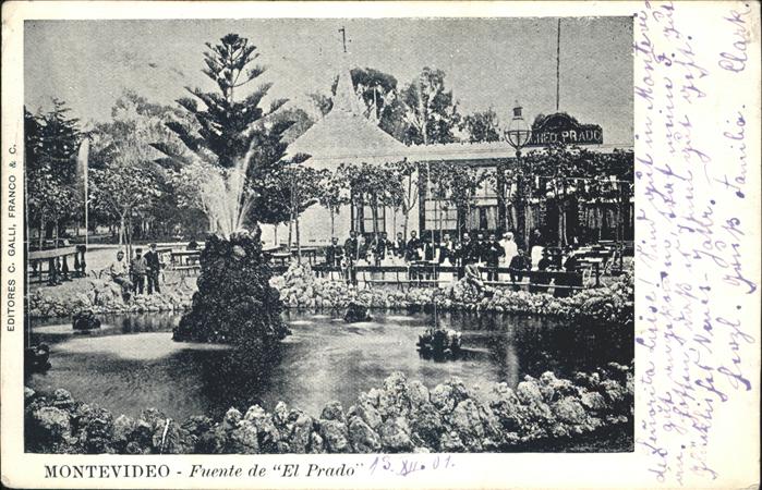 Montevideo Uruguay Fuente de El Prado