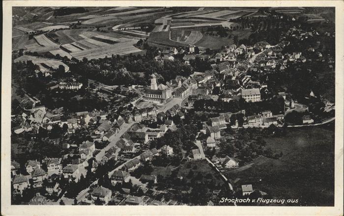 Stockach Baden KONSTANZ BW Flugaufnahme
