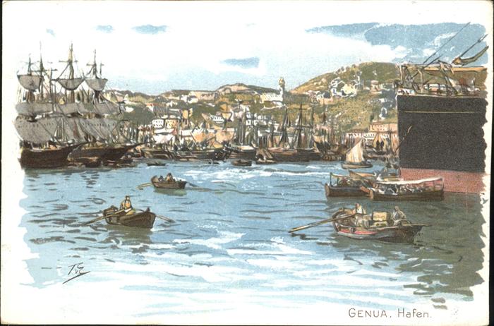Genova Genua Liguria Genua Hafen
