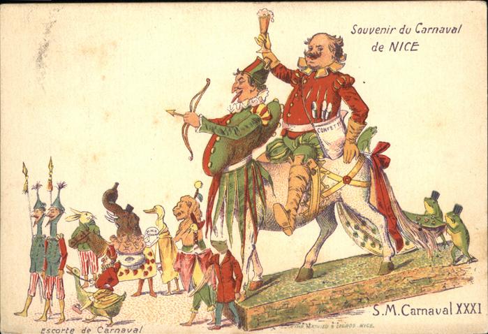 Nice Alpes Maritimes S. M. Carnaval XXXI
