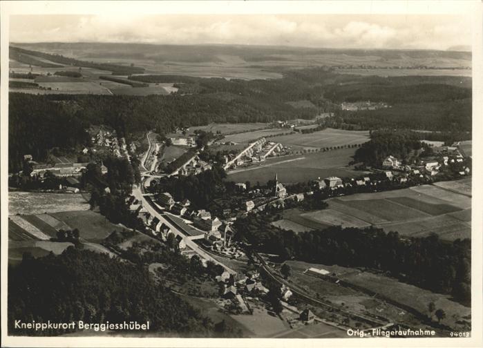 Berggiesshuebel Kneippkurort Flugaufnahme
