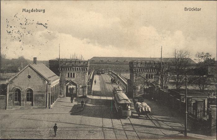 Magdeburg Brücktor Feldpost